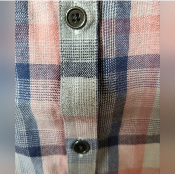 Columbia Plaid Short Sleeve Button Down Shirt! Size Small! NWT! - Picture 8 of 10
